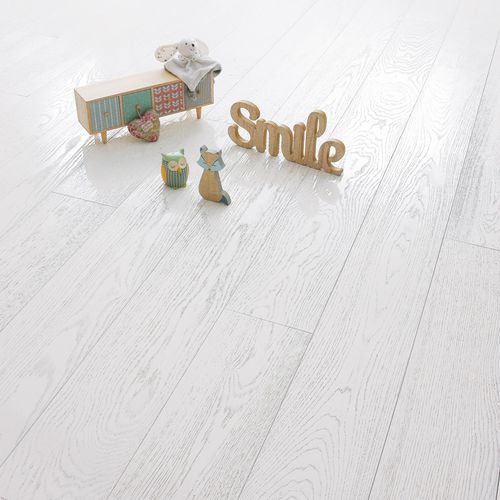 複合フローリング - COTTON - DESIGN PARQUET - ソリッド / オーク材 / ハンガリー ポイント