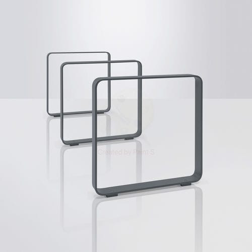 床置き自転車用スタンド - QUADRAT - NORCOR MOB.URBAIN - 公共スぺース用 / 熱漆塗りスチール / 業務用
