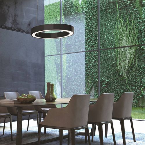 吊り下げ式照明器具 - VECTOR  D-I  - Metalmek Illuminazione - LED / リング型 / 背の高い