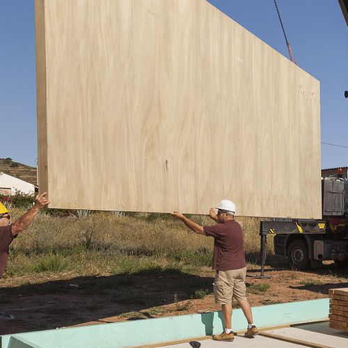 屋根用サンドイッチパネル - G-BRICK® SIP - Garnica Plywood - 床用 / 間仕切壁用 / 2面ベニヤ板製