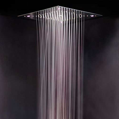 天井埋め込み式シャワーヘッド - UR9400LF - Ama Luxury Shower - 正方形 / 雨