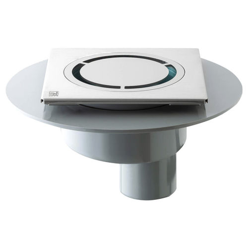 ABS樹脂製排水口 - 2652.495.8 - OMP TEA - スチール製 / バスルーム用 / 縦型