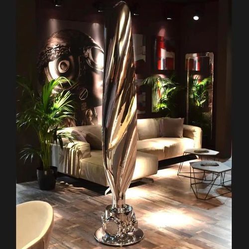 航空彫刻 - AIR-PAL0118 LUXURY AVIATION FURNITURE - Arteinmotion - ポリッシュ金属製 / アルミニウム製 / アップサイクル
