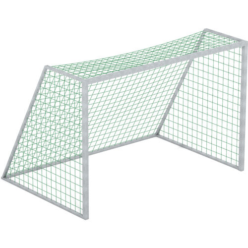 スチール製サッカーゴール - JUNIOR - HAGS Aneby AB - 移動式 / 銀色 / 四角形