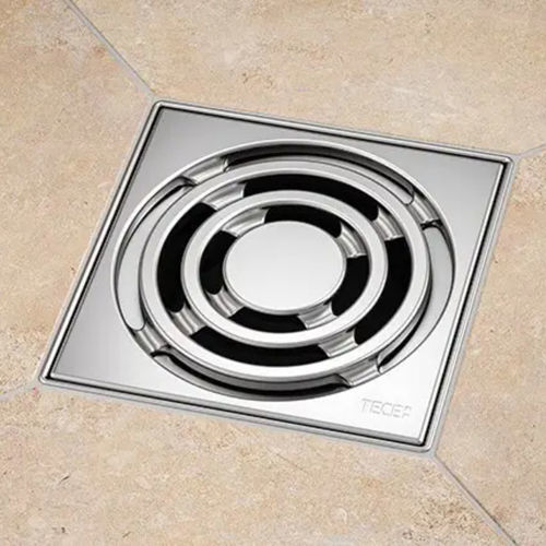 ステンレス製排水口 - TECEdrainpoint S - TECE Italia - バスルーム用 / グリル付き / オーダーメイド
