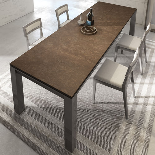 現代風ダイニングテーブル - GINZA + : MJ02 - A. Brito - 木製 / 長方形 / 伸縮