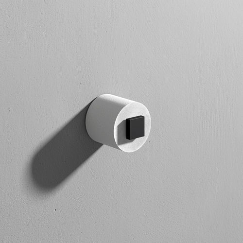 壁取り付け式トイレットペーパーホルダー - STONE - Rexa Design - 金属製 / 黒色 / 業務用