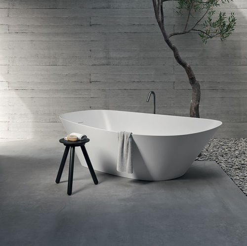 楕円形浴槽 - FONTE - Rexa Design - 置き型 / 住居用 / 個体表面