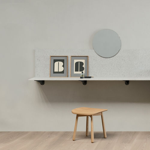 漆木材バニティトップ - MAKE-UP DESK - Rexa Design - マットなラッカー塗装木材 / Korakril™製 / ecomalta®