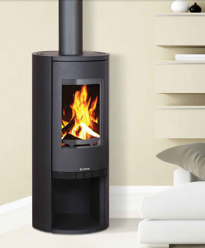 薪ストーブ - G1 RONDE SD - Color Emajl Doo - 現代風 / スチール製