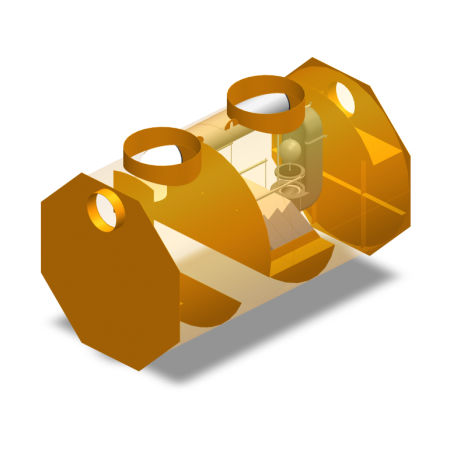 スチール製炭化水素分離器 - BHDCE4003D	 - Saint Dizier Environnement