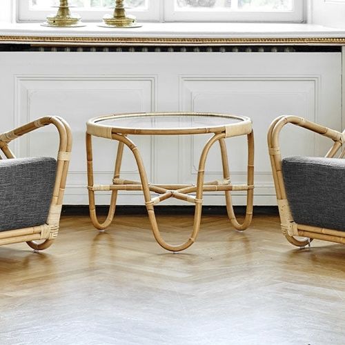 現代風ローテーブル - Charlottenborg  - Sika-Design - 籐製 / 柳製 / 籐脚