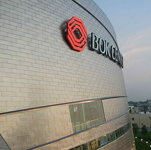 パネルサイディング - BOK CENTER - A. Zahner - ステンレス製 / 垂直 / 反射