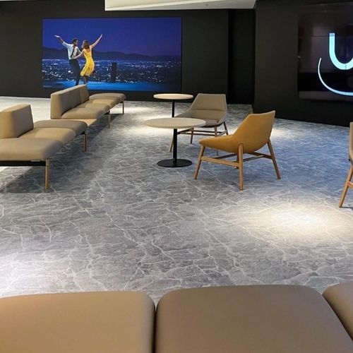 ビニール製床材 - MARBLE FIOR - 2TEC2 - ガラス繊維 / 石製 / 屋内