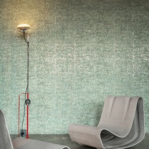 不織布壁面装飾材 - MOSAICO - ARTE - 屋内用 / ビニール製 / 金属調