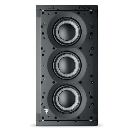 壁取り付け式スピーカー - 1000 IWSUB UTOPIA - FOCAL - ホームシネマ用 / 屋内用 / 長方形