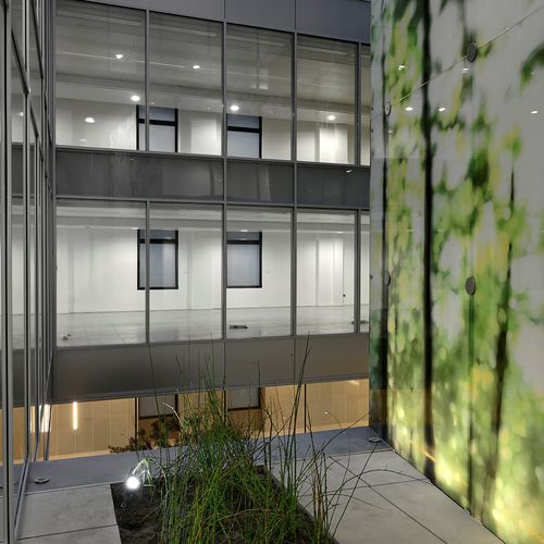 絶縁ガラスパネル - SERISTAL IMAGE VANCEVA PLASTOFLOAT - Macocco - シート式 / 2層ガラス / 装飾