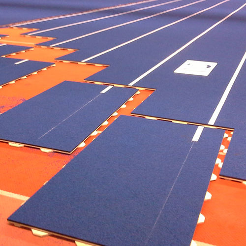 再生ゴム製床材 - REGUPOL sporttrack AG - REGUPOL Germany GmbH & Co. KG - EPDM / PU製 / 屋内用