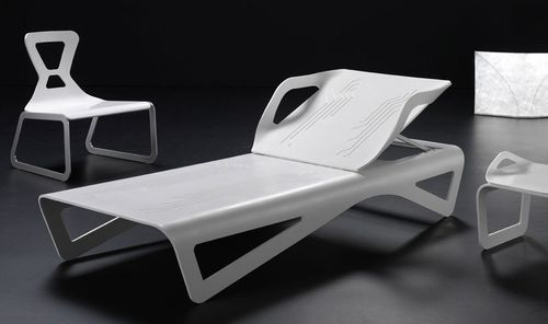現代風サマーベッド - SULA - TAO DESIGN - プラスチック製 / プラスチック製 / 屋内用