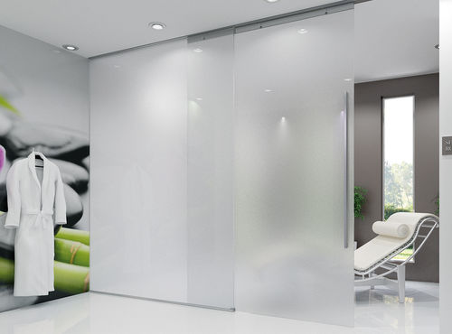 ドア用スライドシステム - INSIDE DV - OPENSPACE | Sliding doors by Gosimat - ガラス製ドア用