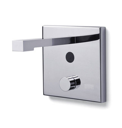 洗面器用単水栓 - QUADRO Q - DMP Electronics - 壁取り付け式 / 電子 / 金属製