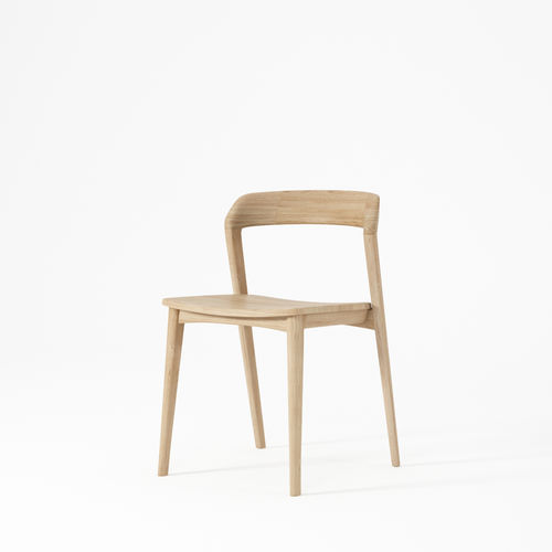 現代風ダイニングルーム用チェア - HOS-GI05 - Karpenter - 屋内用 / オーク材 / 無垢木材製脚