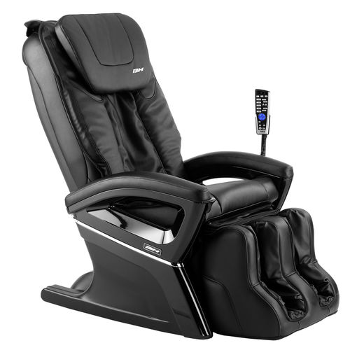 革製マッサージアームチェア - PRINCE M400 - BH Fitness - フットレスト付き / ヘッドレスト付き