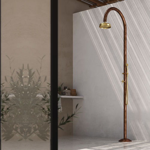 銅製屋外用シャワー - ORIGO RAME SHOWER: C50R.E - Fontealta - 家庭用