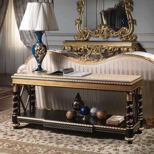 低い棚 - art. 2096 - VIMERCATI MEDA LUXURY CLASSIC FURNITURE - クラシック / 漆木材 / 大理石