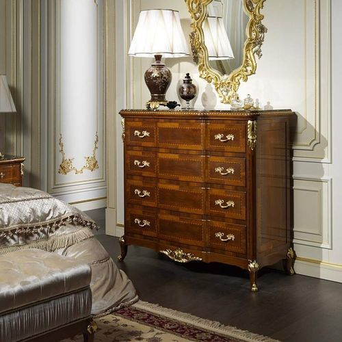 ルイ14世スタイルチェスト - France - VIMERCATI MEDA LUXURY CLASSIC FURNITURE - 木製 / 大理石 / 引き出し付き