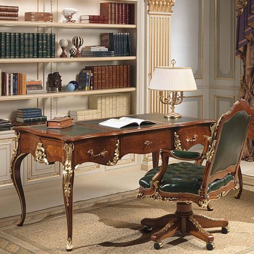 床置きデスク - art. 2008 - VIMERCATI MEDA LUXURY CLASSIC FURNITURE - ルイ14世スタイル / 木製 / ストレート