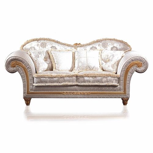 クラシックソファー - EXCELSIOR - VIMERCATI MEDA LUXURY CLASSIC FURNITURE - 布製 / 肘掛け付き / クッション