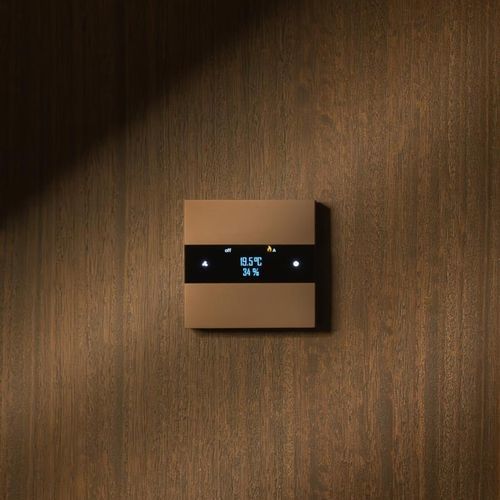 電子式サーモスタット - deseo - basalte - プログラム可能 / 暖房用 / 室温