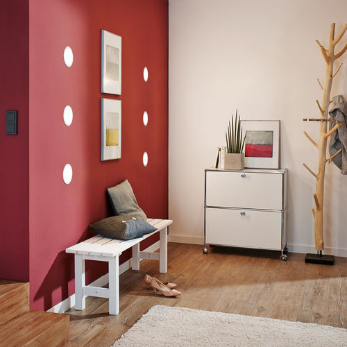 壁埋め込み式照明器具 - FUEVA 1  - EGLO Leuchten GmbH - LED / 円形 / IP20