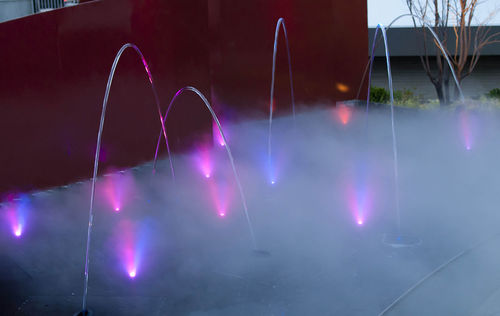 LEDフラッドライトリラ - LED007/008 SERIES - ULTRA COMPACT RGBW OR WHITE LIGHT - Crystal Fountains - 浸水可能 / 噴水用