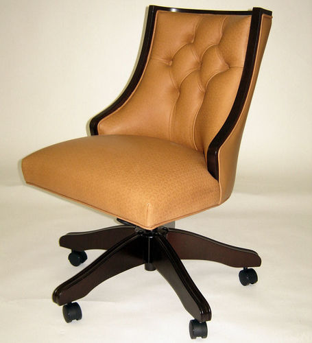 伝統的オフィスチェア - Verona  - Kingsgate Furniture ltd - 屋内用 / 革製 / 木製脚