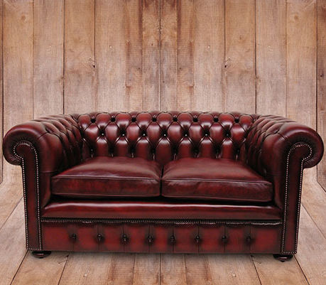 チェスタフィールドソファー - Classic - Kingsgate Furniture ltd - 革製 / 肘掛け付き / カスタマイズ可能