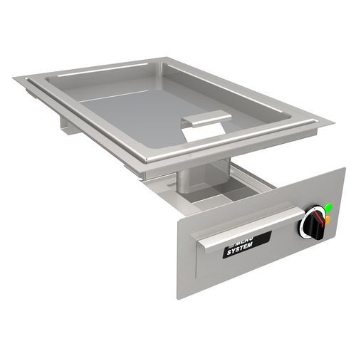 業務用キッチン用鉄板焼き器 - MS-G-40E - MENU SYSTEM AG - IH / 組み込み型