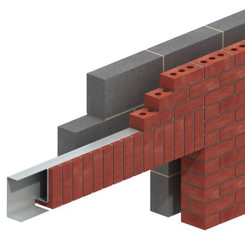 ステンレス網製まぐさ - NEXUS BRICK - Ancon Building Products - 荷重負荷 / 保護用 / プレハブ