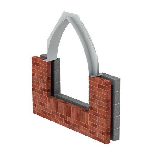 ステンレス網製まぐさ - APEX ARCH - Ancon Building Products - 荷重負荷 / 保護用 / プレハブ