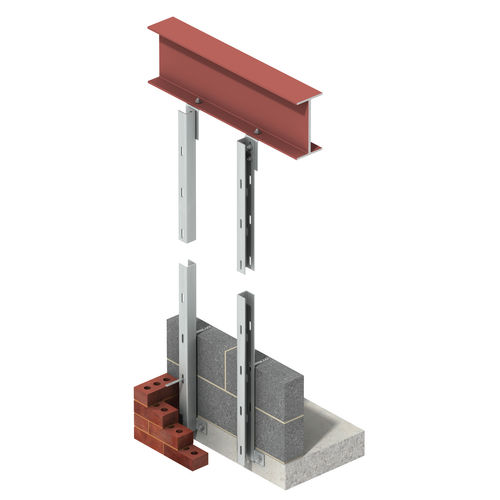 ステンレス製柱 - WP1 & WP3 - Ancon Building Products - 防風