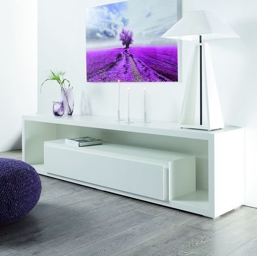 現代風テレビキャビネット - Isola - PH Collection - 引き出し付き / 木製 / 白色