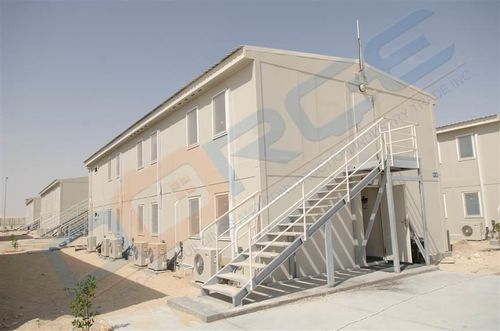 プレハブ建物 - TURNKEY WORKER CAMP - DORCE Prefabricated Building & Construction Industry Trade Inc.  - モジュラー / コンクリート製 / スチール製