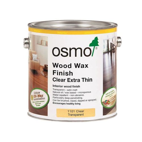 保護ニス - WOOD WAX FINISH EXTRA THIN - Osmo UK  - 仕上げ / 木材用 / ワックスで磨かれた
