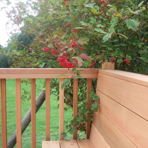 ヒマラヤスギ材製デッキ床材板 - CLEAR GRADE SQUARE BALUSTER - Silva Timber Products  - ハード ウッド製 / 無垢材