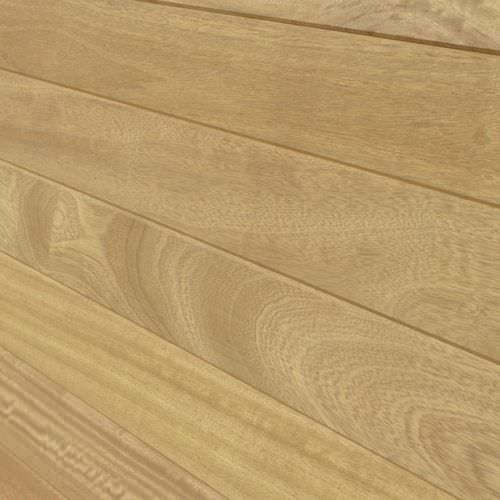 薄板サイディング - IROKO TONGUE  - Silva Timber Products  - ハード ウッド製 / 溝付