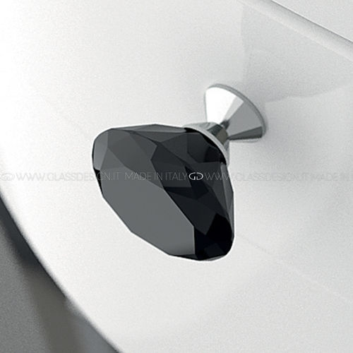 伝統的家具用ノブ - Deluxe - GLASS DESIGN Srl - 真ちゅう製 / クリスタル製