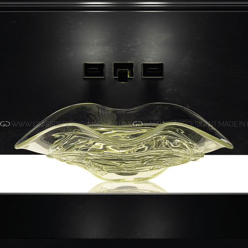 カウンタートップ型洗面器 - Arte Murano Uno - GLASS DESIGN Srl - ムラノガラス製 / カスタマイズ可能 / 手作り