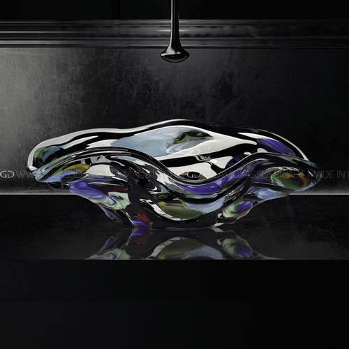 カウンタートップ型洗面器 - Arte Murano Cinque - GLASS DESIGN Srl - ムラノガラス製 / カスタマイズ可能 / 手作り