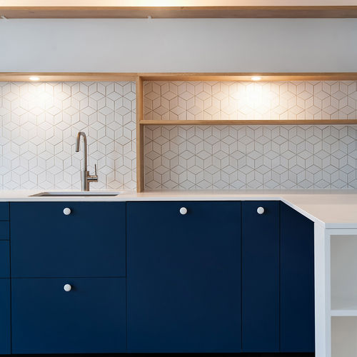 セラミック製タイル - PETITS LOSANGES - Normandy Ceramics - Carrelage Design - relief - 高光沢 / エナメル / サテン